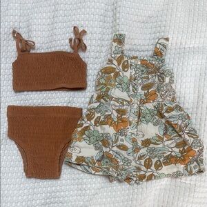 Kate Quinn bundle 3-6mo - swim suit and romper